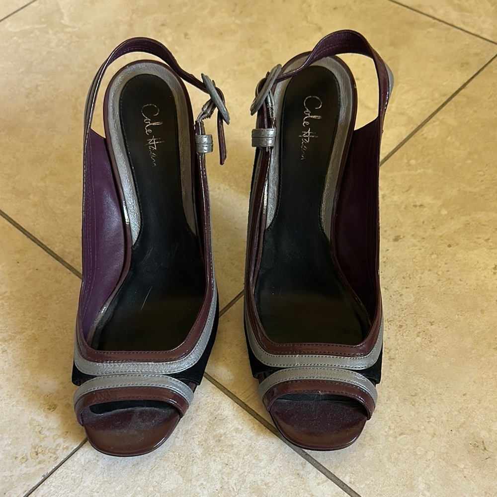 Cole Haan multicolor slingback with Nike air